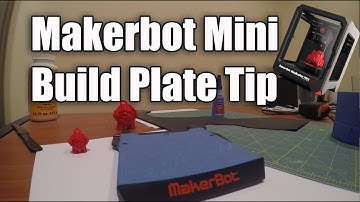 Makerbot Replicator Mini Build Plate Tape Tip