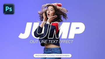 Learn How to make Outline Text Effect in Photoshop 2025 | Outline Text Effect in Photoshop