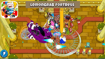 Bloons Adventure Time TD - Lemongrabbed Fortress Impoppable Mode  #BloonsAdventureTimeTD #BATTD