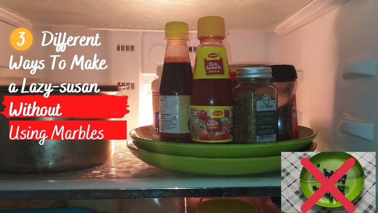 How To Make a Lazy Susan AT HOME Without Using Marbles |DIY Lasy suzan | Easy Homemade Lazy Susan