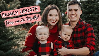 DITL | Family Update! Halloween, Christmas &amp; all the Holidays! 20 Month Twins!