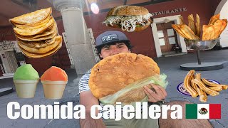 Peruano descubriendo comida callejera Mexicana ??