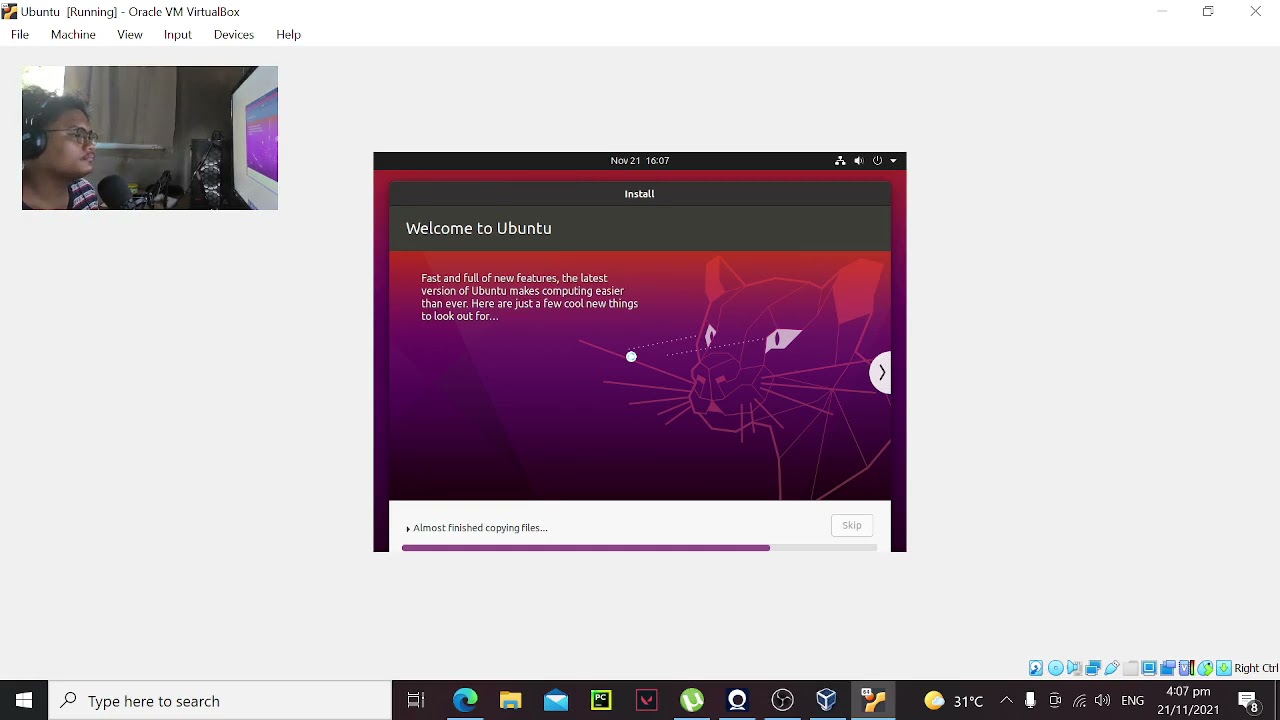 Tutorial On How To Install Virtualbox And Ubuntu Youtube