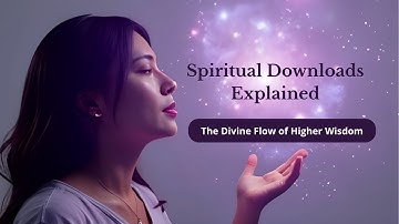 Spiritual Downloads Explained/ The Divine Flow of Higher Wisdom