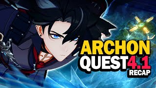 [4.1] Archon and World Quest Recap - Genshin Impact Lore