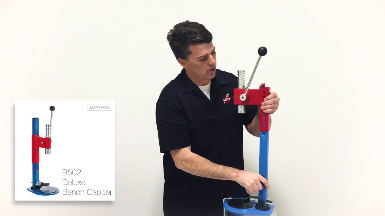 Bench Capper Vs Hand Capper Homebrewtalk Com Beer Wine Mead