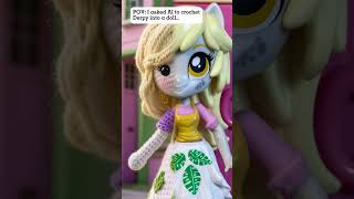 Derpy Muffins Mlp Equestria Girls Toy Gets Crocheted Into A Cute Handmade Doll Transformation
