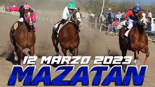 Carreras de Caballos en Mazatan, Sonora 12 de Marzo 2023