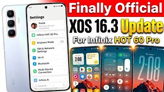 XOS 16 Official Update for Infinix HOT 60 Pro With XOS 16.3 latest version Review screenshot 4