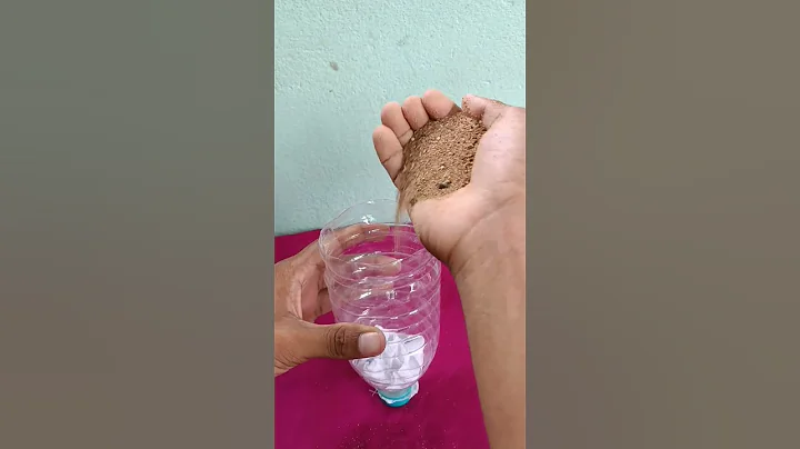 Filtering & drinking dirty water using plastic bottle | water purifier  experiment #shorts - DayDayNews