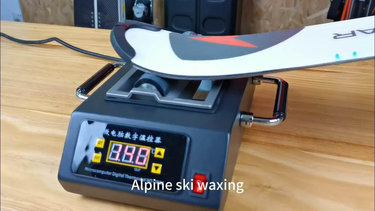xcman ski snowboard waxer machine operation instruction YouTube