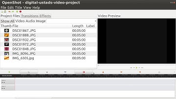 openShot 03 Adding Files Import