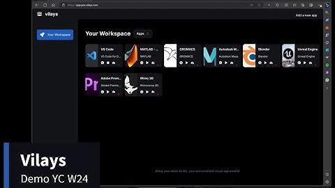 Vilays PoC Demo - YC Application (W24)