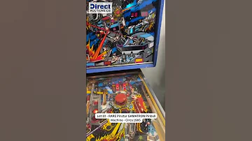Lot 10 RARE GAMATRON Pinball Machine 1985 By Pinstar 