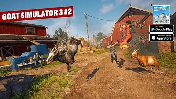 Goat Simulator 3 Android Gameplay (Part-2) | Goat Simulator 3 Game Download (Android, iOS )