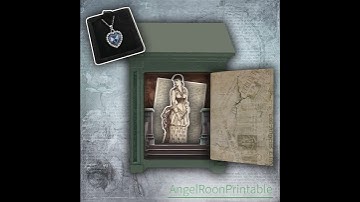 Junk Journal Pocket / Envelope / Folio / Ephemera Idea- Titanic Safety Box - AngelRoonPrintable@ETSY