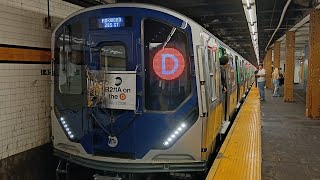 NYC Subway: FIRST R211A Assigned to the D Train (July 1 2026)
