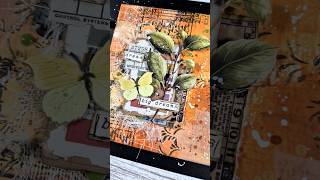 how I do clusters for my art journal pages