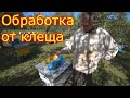 Обработка от клеща. Ставим полоски