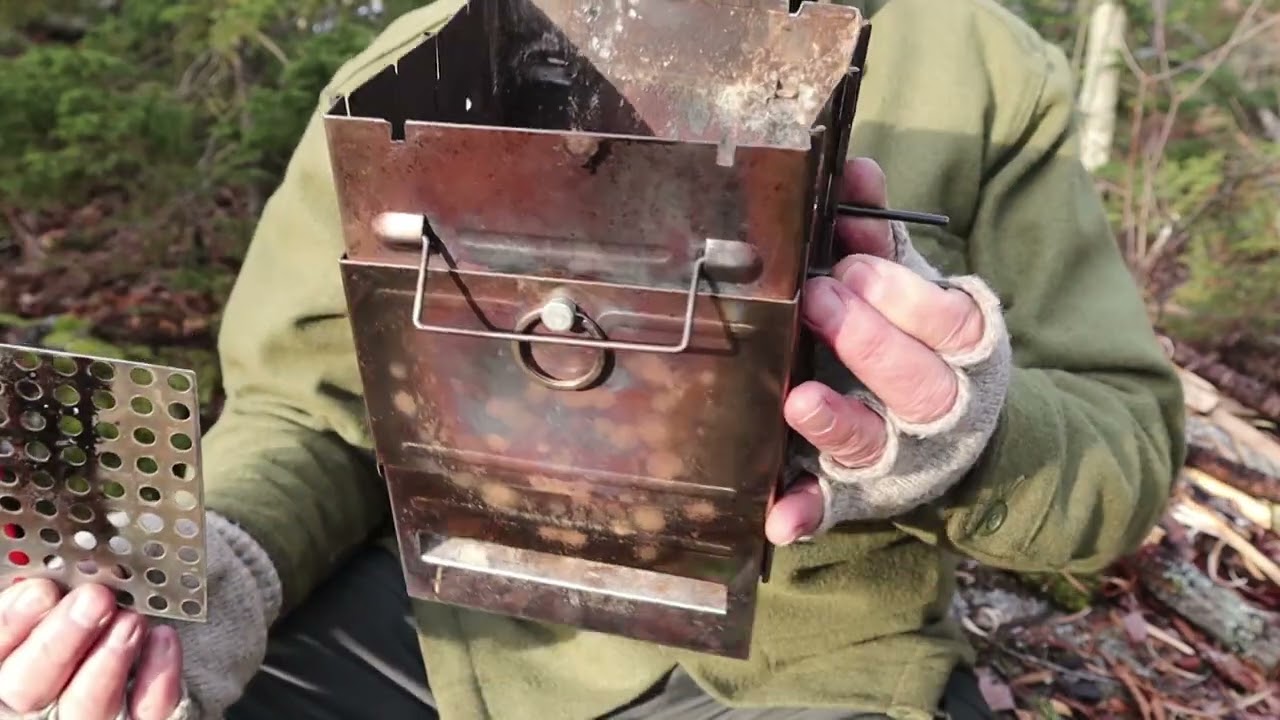 Chinese Folding Box Style Wood Stove - Update Video