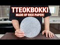 Rice Paper TTEOKBOKKI, Easy but Perfect Spicy Korean Rice Cakes! Cooking Hacks!