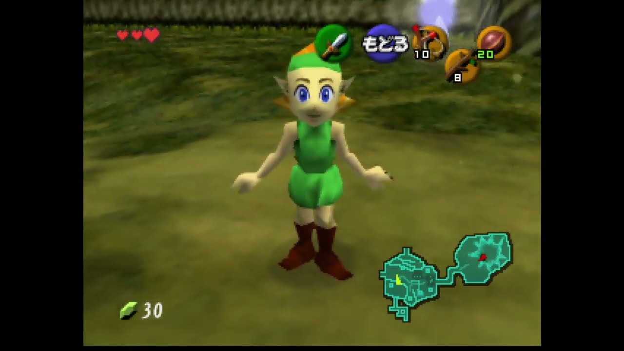 N64】「ゼルダの伝説 時のオカリナ」をN64Digitalでキャプチャーして