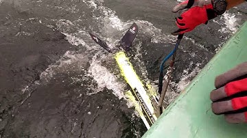 Finishing the Side Scan Sonar Survey in Beppu Port Japan by JICA JHOD Program 2016