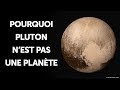 Voilà Pourquoi Pluton N'est Plus Une Planète