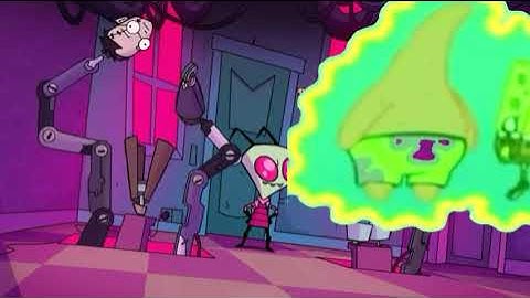 Zim captures Spongebob and Patrick!