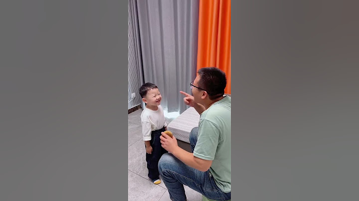 爸爸正在教儿子喊爸爸，万万没想到！#baby#funny#cutebaby