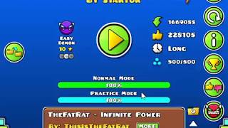 Infinite Circles by Startor 100% Geometry Dash