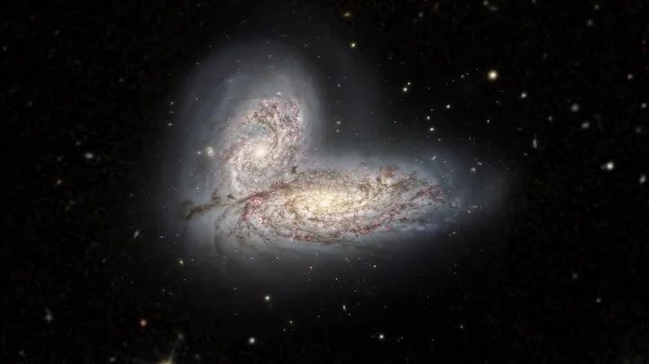 See merging galaxies close-up in stunning Gemini North telescope 4K zoom-in - DayDayNews
