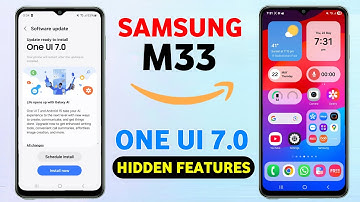 Samsung Galaxy M33 One Ui 7.0 Update | 25+ Hidden Features | Android 15 New Update #samsungm33