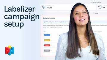 Labelizer campaign setup in Producthero
