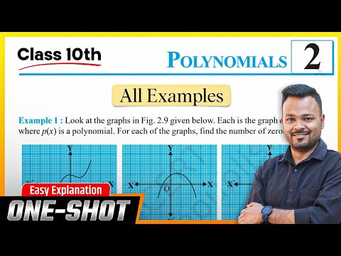 Class 10th Math Chapter 2 Polynomials one Shot 2026 || New NCERT || All ...