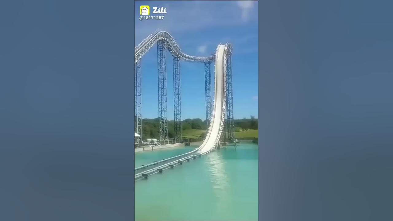 Water park beautiful water trek