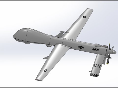 Video THIẾT KẾ 3D MÁY BAY KHÔNG NGƯỜI LÁI UAV PHỤC VỤ DO... - youtube