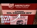 The EASIEST Way To Change The Oil On A MERCURY 4-Stroke!!! (2023 250hp V8 ProXS)