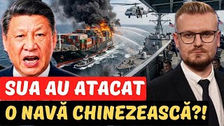 Americanii capturează o navă cu explozibili chinezești! China sare în apărarea Iranului