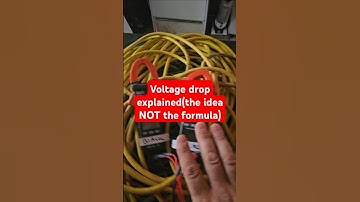 Voltage drop explained #electrican #elctrician #diy