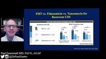 FMT v Fidaxomicin v Vancomycin for Multiply Recurrent CDI (Provider)