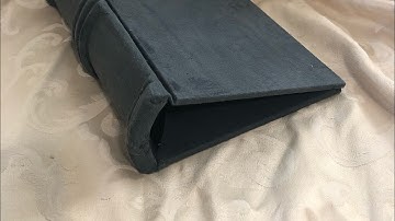 How To Curve Your Spine Piece For Journal Covers -A Quick Tutorial