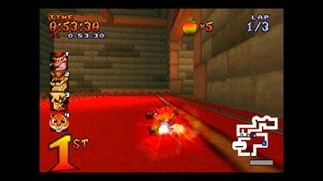 Cortex Castle - Trophy Race - Crash Team Racing - 101% Playthrough (Part #17)