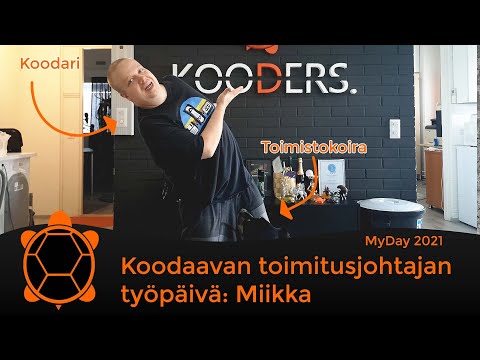 Video: Isäntä ota koirasi työpäivään