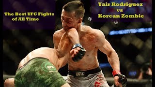 Яир Родригес vs. Корейский Зомби | Лучшие бои в Истории UFC | UFC Highlights