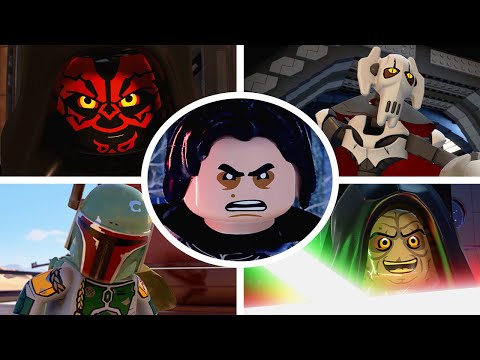 Видео: Все интро боссов в LEGO Star Wars The Skywalker Saga