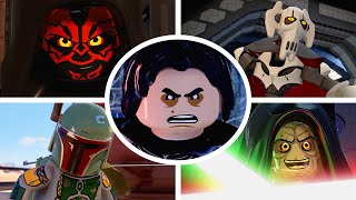 All Boss Intros in LEGO Star Wars The Skywalker Saga