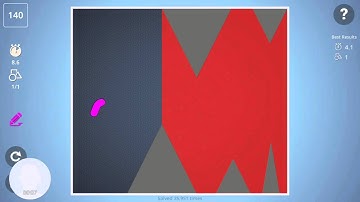 Check out how I solved level 140 in Brain It On! #BrainItOn