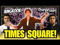 Capture de la vidéo Jungkook Live In Times Square Reaction!!