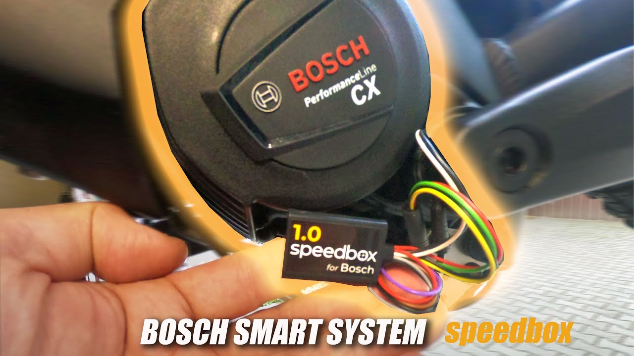 EBIKE TUNING FOR BOSCH NEW SMART SYSTEM SPEED BOX 1.0 & B TUNING 